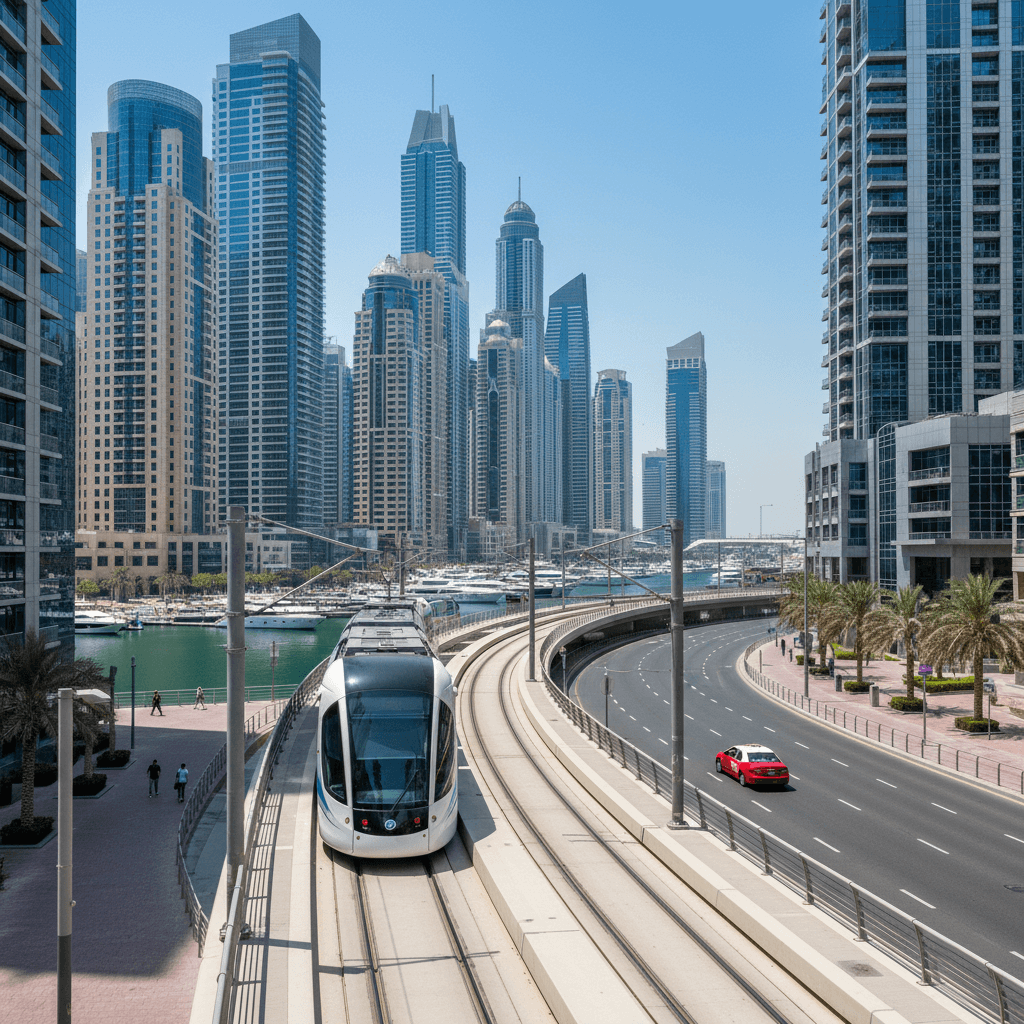 Dubai Tram